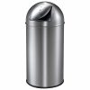 Pushcan 40L Inox mờ
