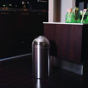 Pushcan 40L Inox mờ