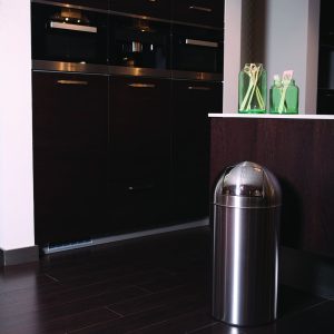 Pushcan 40L Inox mờ