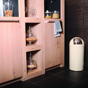 Pushcan 40L Crème