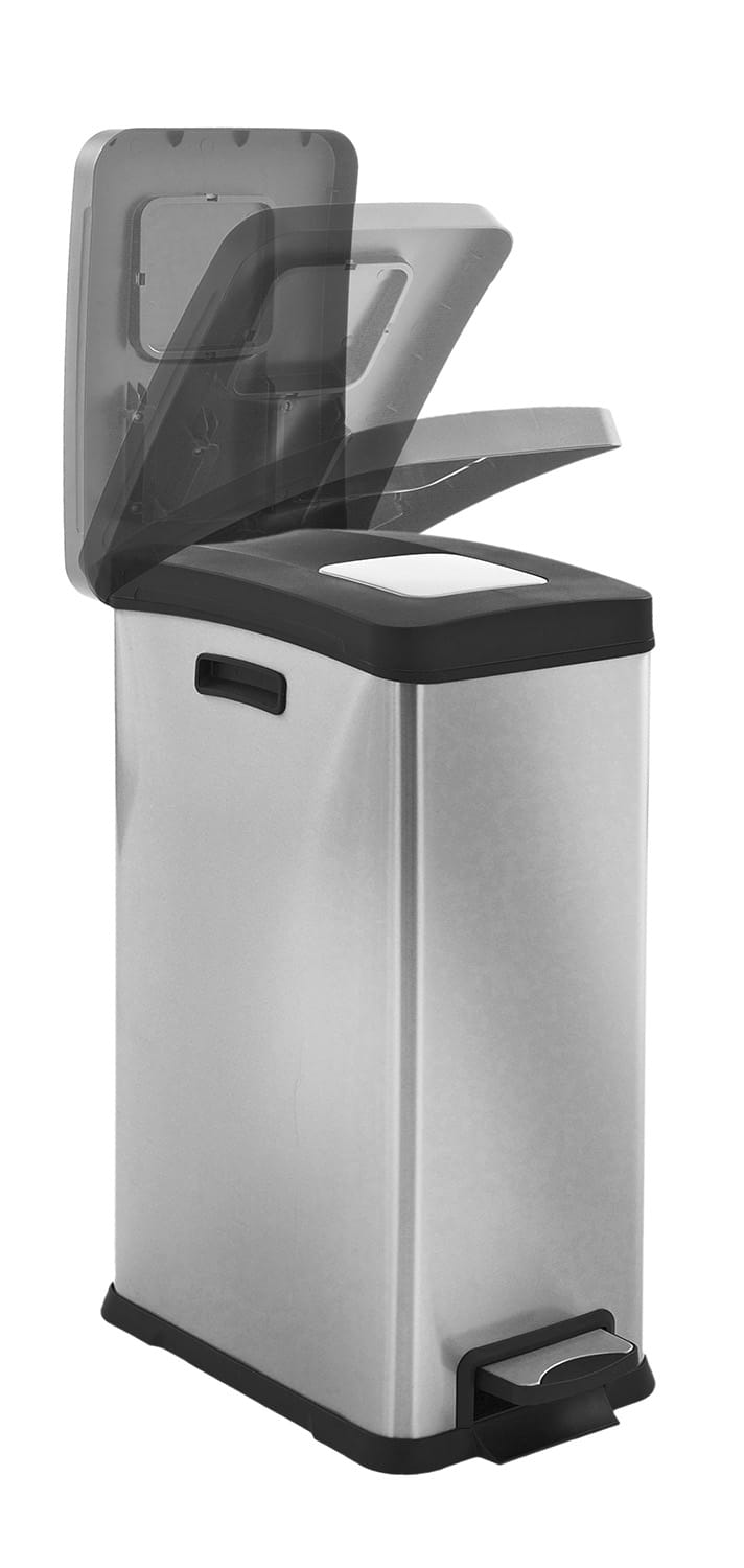 Rejoice Thùng rác đạp chân 30L Inox mờ