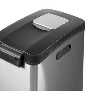 Rejoice Thùng rác đạp chân 30L Inox mờ