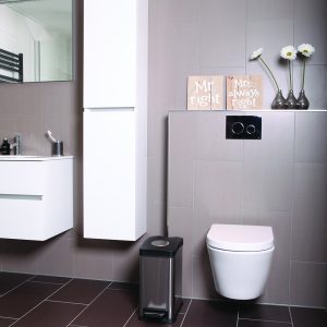 Rejoice Thùng rác đạp chân 12L Inox mờ