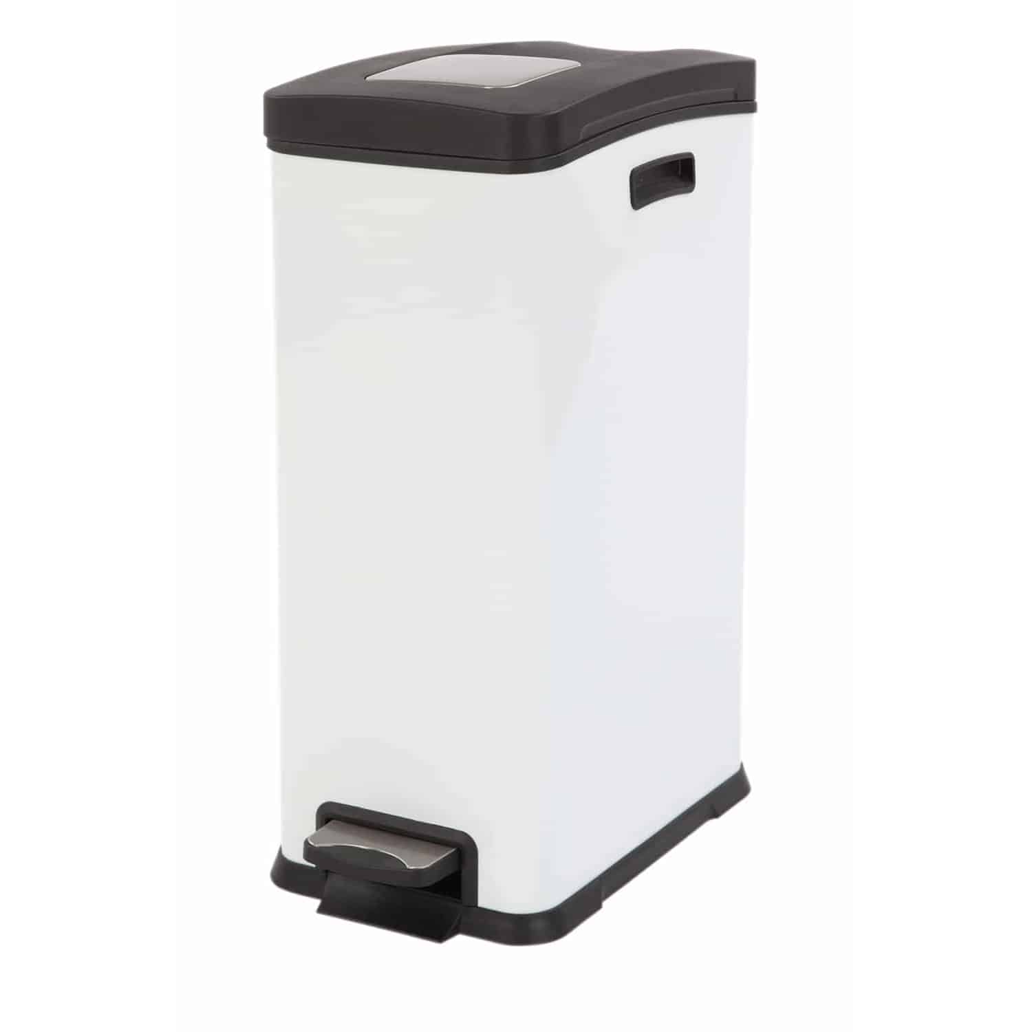 Rejoice Thùng rác đạp chân 30L Trắng