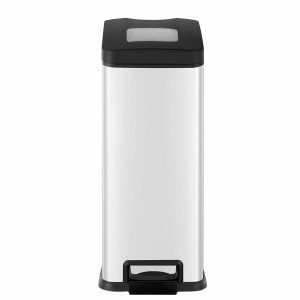 Rejoice Thùng rác đạp chân 30L Trắng