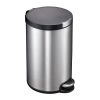 Artistic Thùng rác đạp chân 12L Inox mờ