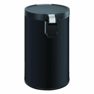 Artistic Thùng rác đạp chân 12L Đen mờ