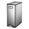 Ecofly Thùng rác đạp chân 30L Inox mờ
