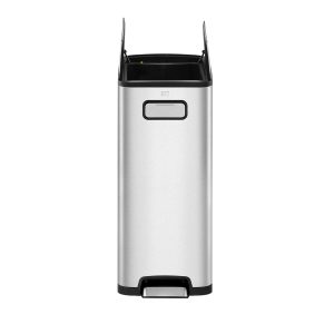 Ecofly Thùng rác đạp chân 30L Inox mờ