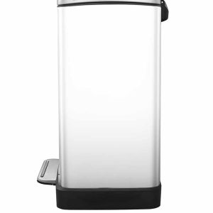 E-Cube Thùng rác phân loại đạp chân 28+18L Trắng