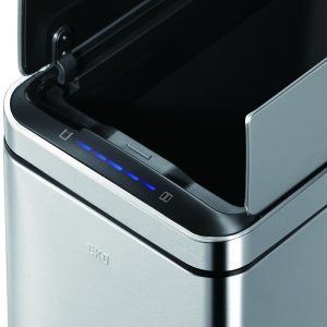 DeLuxe Phantom Thùng rác cảm biến 30L Inox mờ