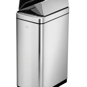 DeLuxe Phantom Thùng rác phân loại cảm biến 20+20L Inox mờ
