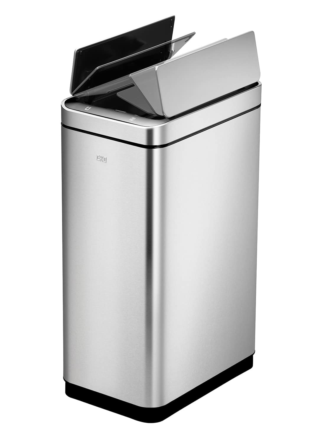 DeLuxe Phantom Thùng rác phân loại cảm biến 20+20L Inox mờ