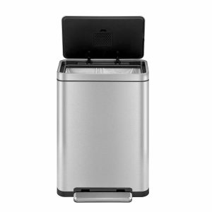 X-Cube Thùng rác đạp chân 30L Inox mờ