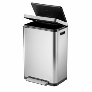 X-Cube Thùng rác đạp chân 45L Inox mờ