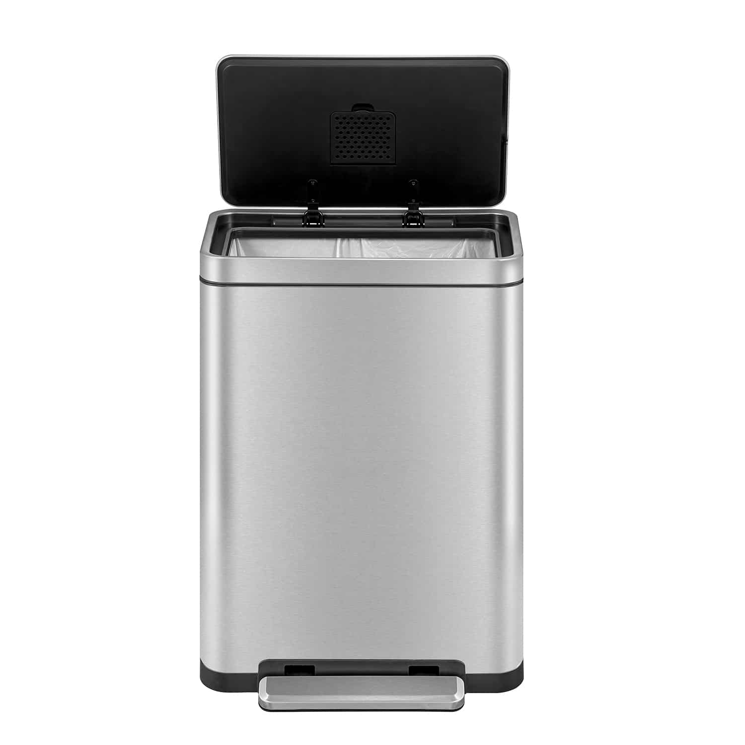 X-Cube Thùng rác đạp chân 45L Inox mờ