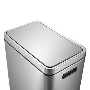 X-Cube Thùng rác đạp chân 45L Inox mờ