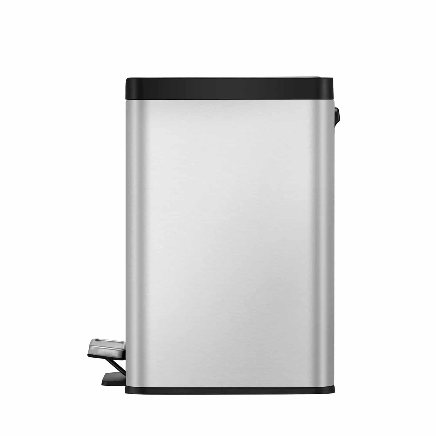 Essential Thùng rác phân loại đạp chân 9+9+9L Inox mờ