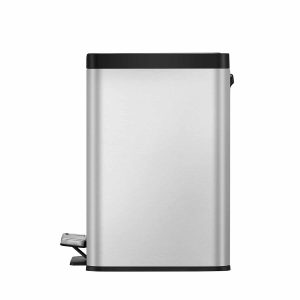 Essential Thùng rác phân loại đạp chân 15+15L Inox mờ