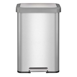 Cozy Thùng rác đạp chân 45L Inox mờ