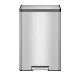 EcoCasa II Thùng rác đạp chân 30L Inox mờ
