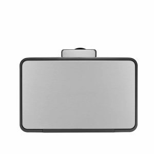 EcoCasa II Thùng rác đạp chân 30L Inox mờ