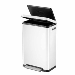 X-Cube Thùng rác đạp chân 30L Trắng