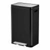 X-Cube Thùng rác đạp chân 30L Đen