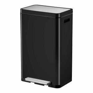 X-Cube Thùng rác đạp chân 30L Đen