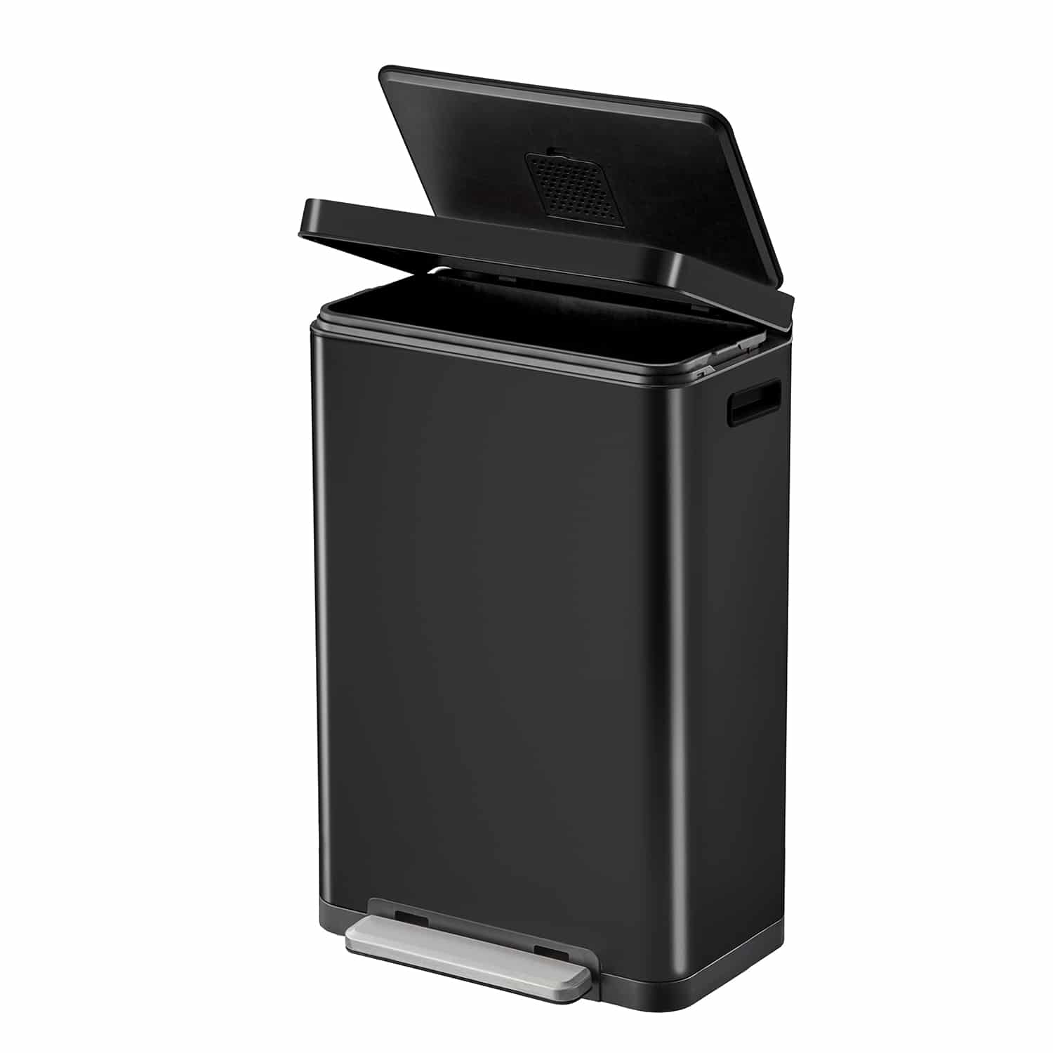 X-Cube Thùng rác đạp chân 30L Đen