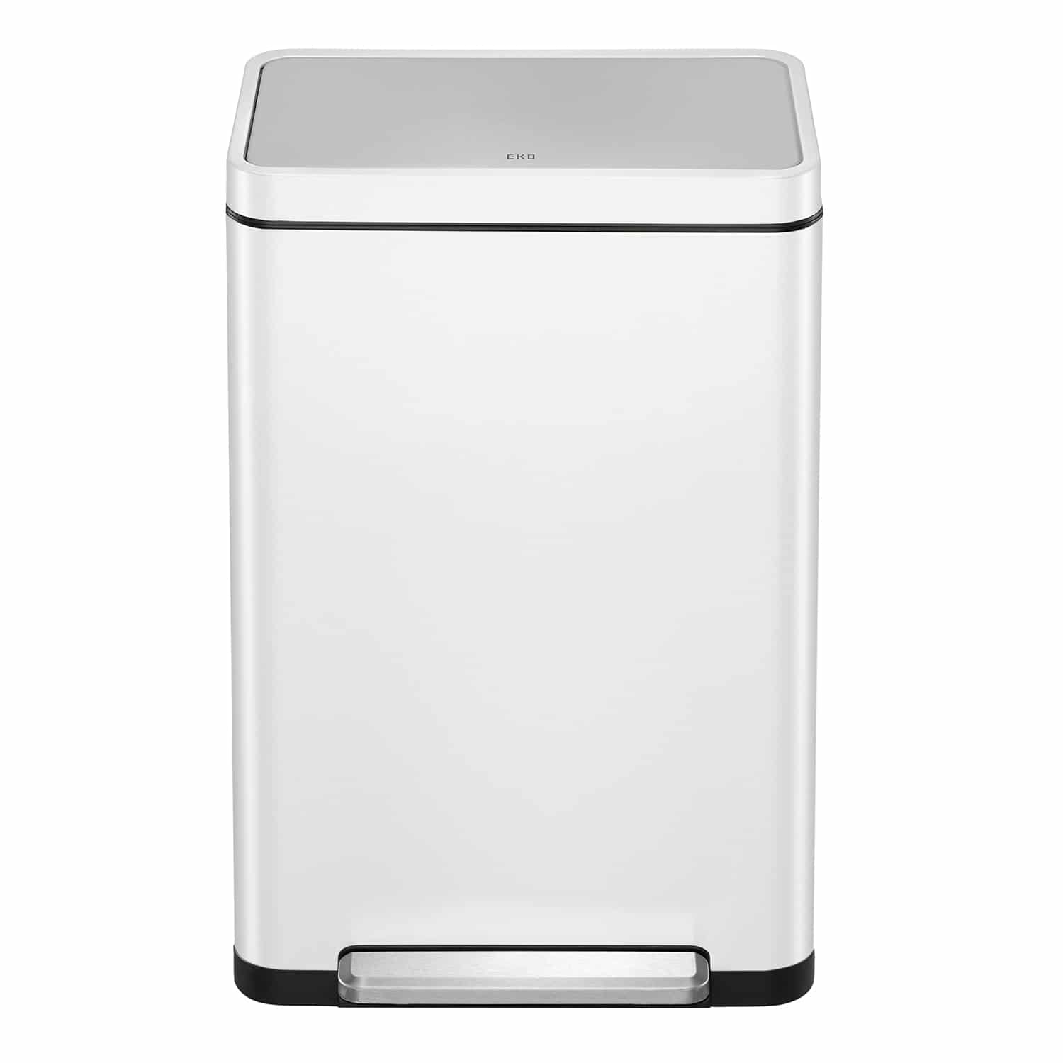 X-Cube Thùng rác phân loại đạp chân 20+20L Trắng