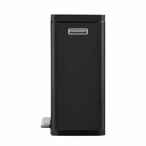 X-Cube Thùng rác phân loại đạp chân 20+20L Đen