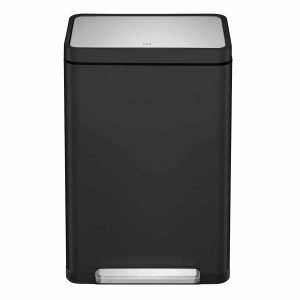 X-Cube Thùng rác phân loại đạp chân 20+20L Đen