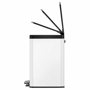 Essential Thùng rác phân loại đạp chân 15+15L Trắng