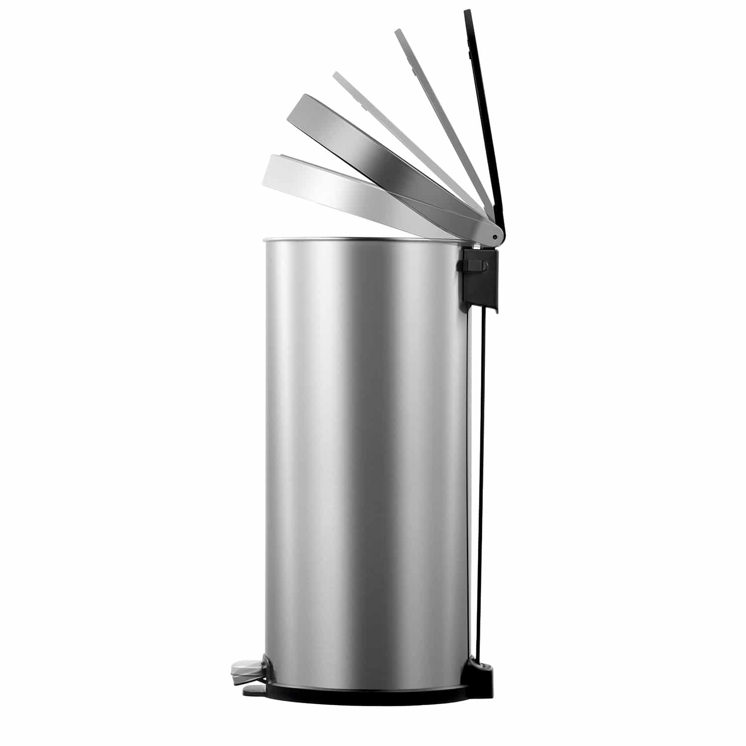 Aria round Thùng rác đạp chân 35L Inox mờ