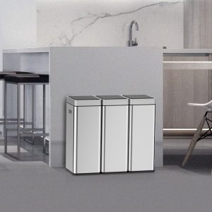 Mirage Slim Thùng rác cảm biến 30L Separate unit, connectable Inox mờ