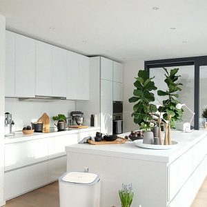 Morandi Smart Thùng rác cảm biến 30L Trắng