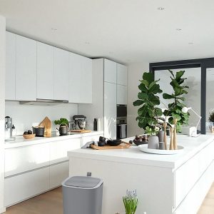 Morandi Smart Thùng rác cảm biến 30L Xám