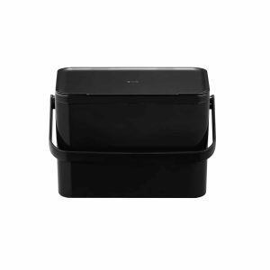 Countertop Thùng rác antibacterial 4L Đen