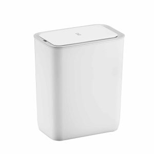 Wall-Mount Morandi Smart Thùng rác cảm biến 8L Trắng