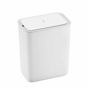 Wall-Mount Morandi Smart Thùng rác cảm biến 8L Trắng