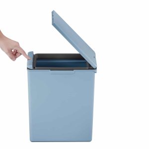 Morandi Touch 20L Thùng rác liên kết để phân loại Xanh
