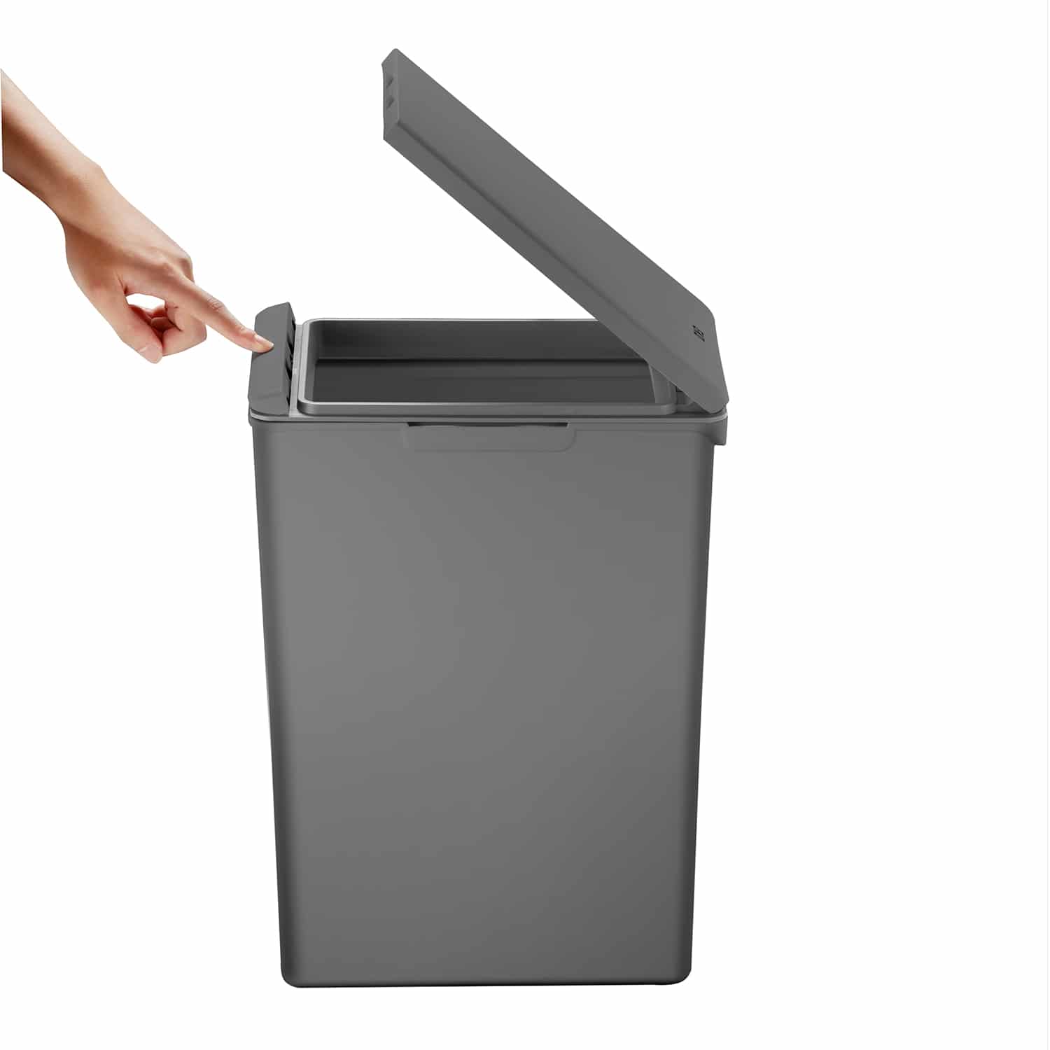 Morandi Touch 20L Thùng rác liên kết để phân loại Xám