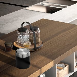 Fandy Table Thùng rác 1,5L Đen mờ