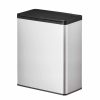 Essential Thùng rác phân loại nắp chạm 20+20L Inox mờ