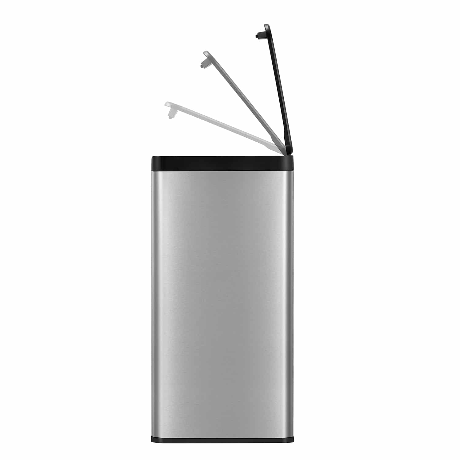 Essential Thùng rác phân loại nắp chạm 20+20L Inox mờ