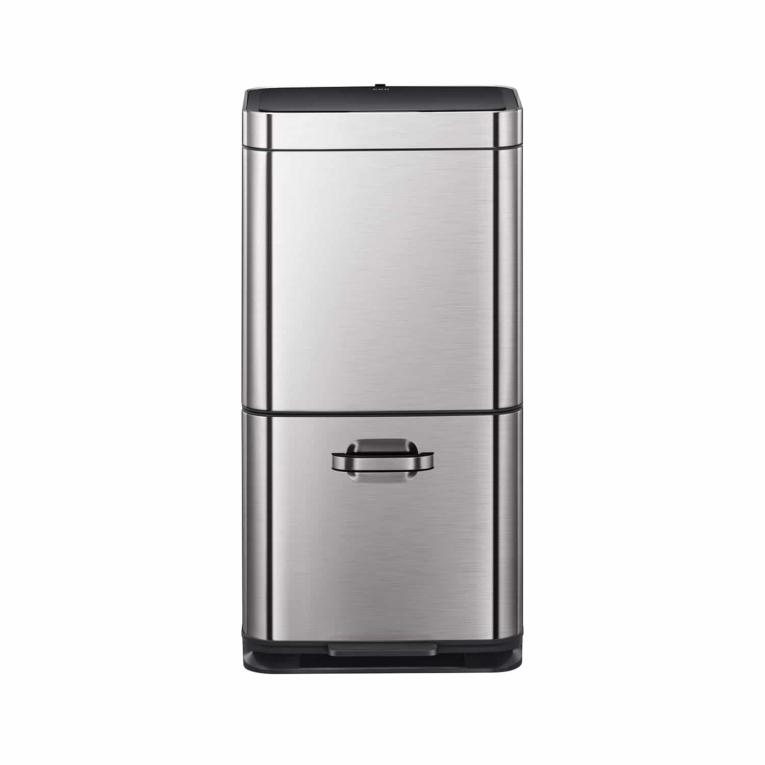 Himalaya Thùng rác phân loại cảm biến 35+25L Xám Inox mờ