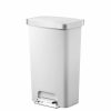 Hana Thùng rác đạp chân 45L Trắng