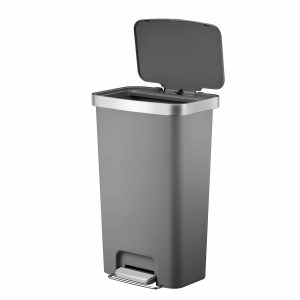 Hana Thùng rác đạp chân 45L Xám