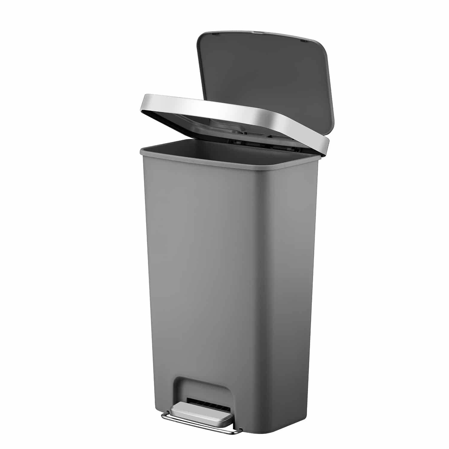 Hana Thùng rác đạp chân 45L Xám